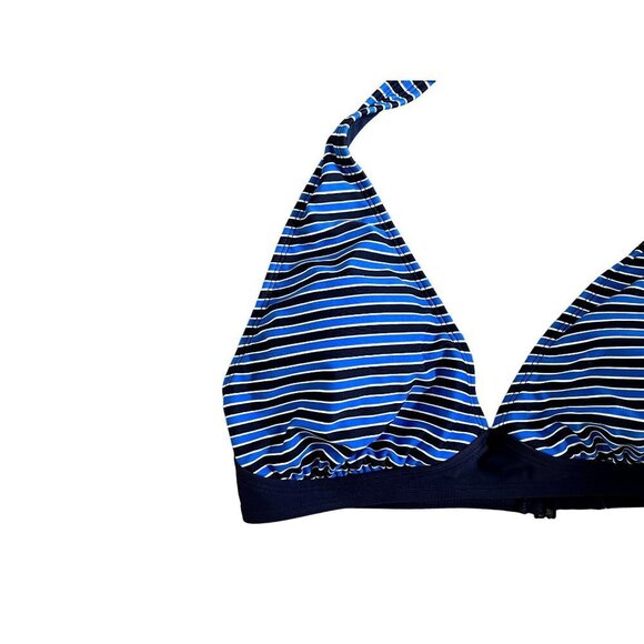 GapBody Navy Blue Striped Bikini Top - Picture 3 of 8